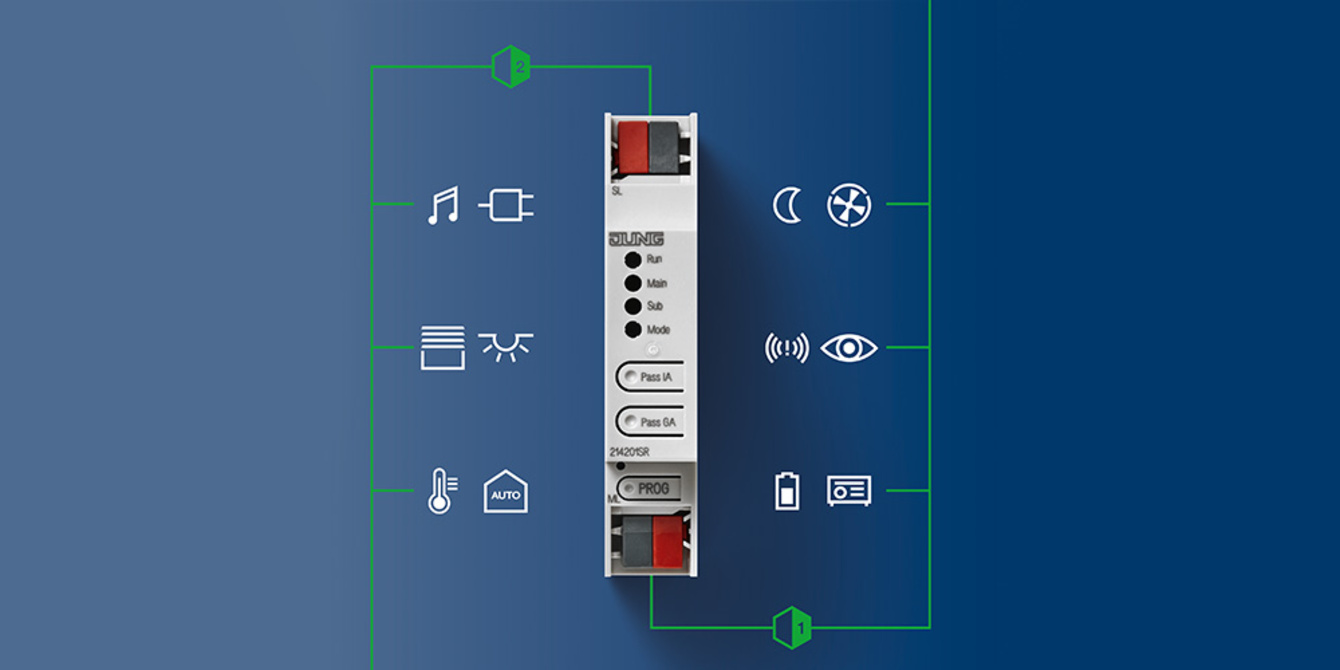 KNX Bereichs- und Linienkoppler bei Elektro Fertl in Steinkirchen